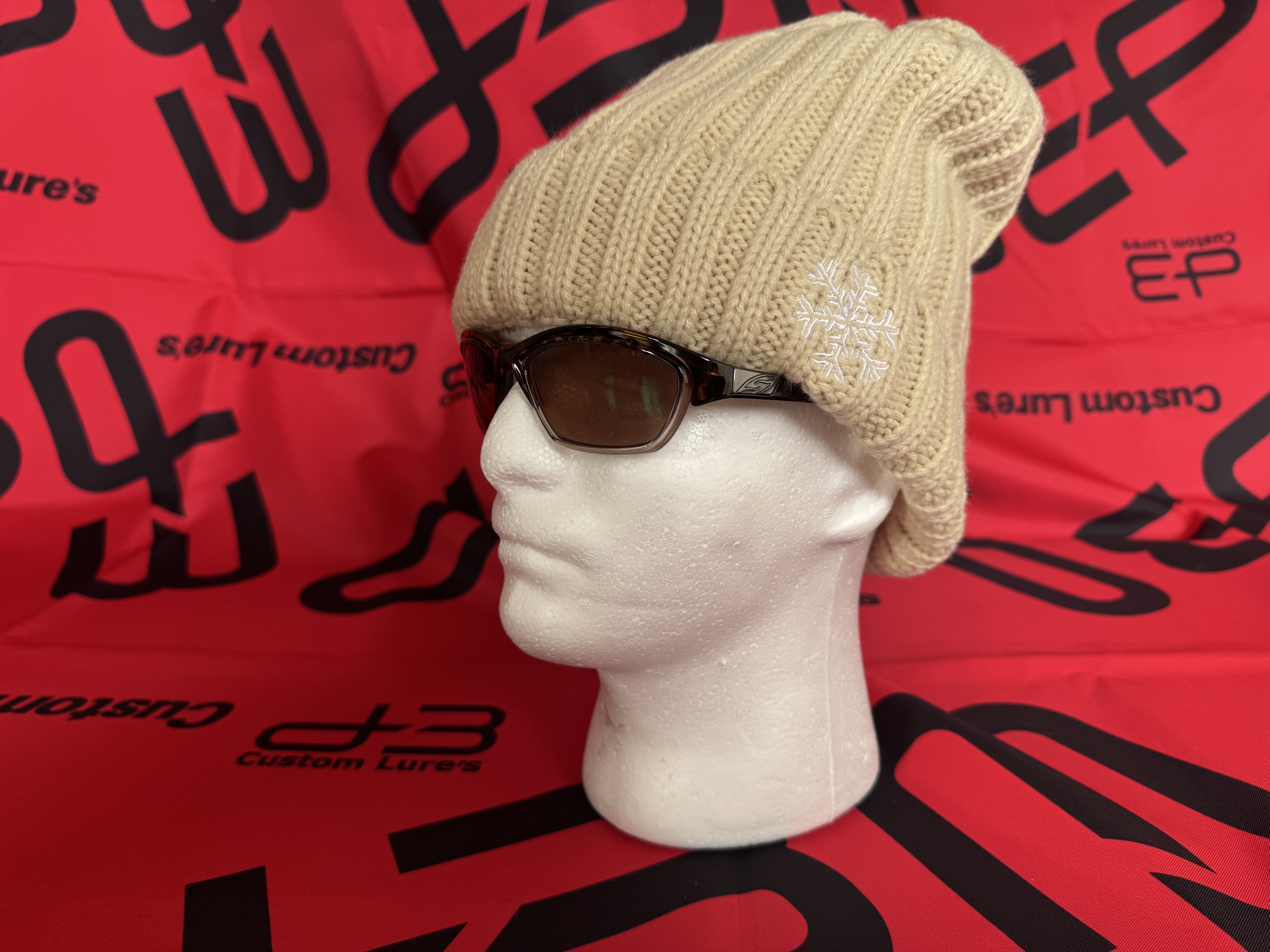 BLAKISTON Wワッチニット・裏ボア付き（サンド）